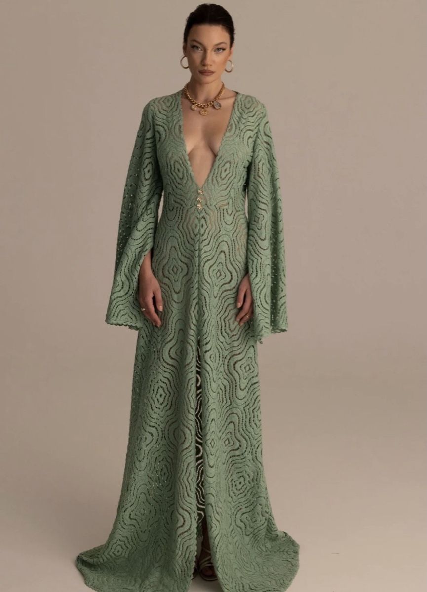 Vestiti: MOOS STUDIO GRÜNES SPITZENKLEID – Nuovo e nell'imballaggio originale da Regensdorf venduto da Sirodtpycpvu 4