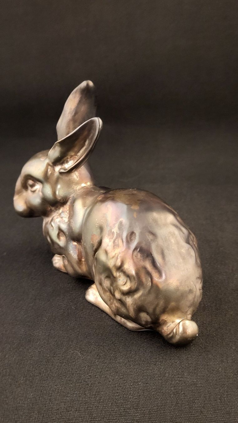 Statuette: Porzellan-Hase REICHENBACH – Usato da Basel venduto da spinne02 5
