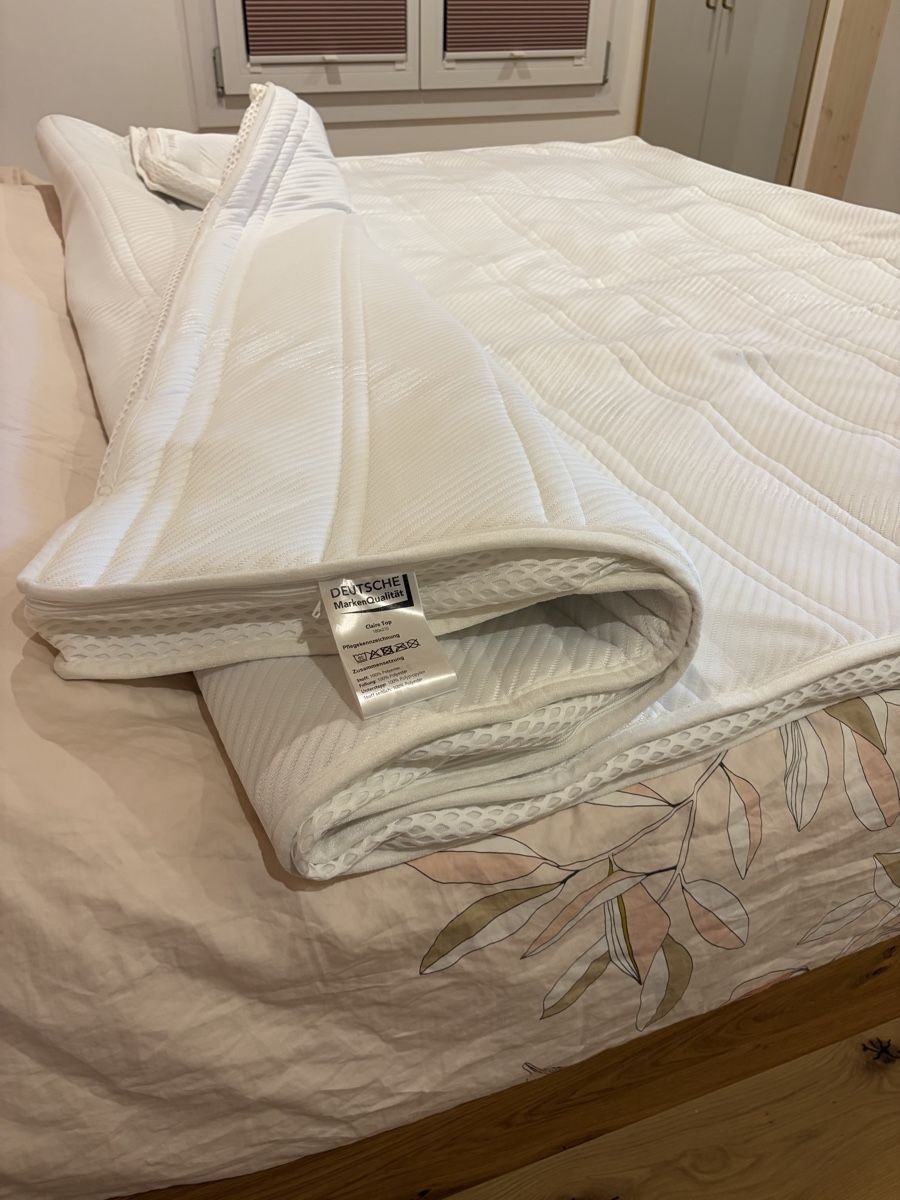 Hasena Materassi: Hasena Topper Hülle  180x210 cm 100% Polyester – Nuovo (secondo la descrizione) da St. Urban venduto da JantineWVD-88 2