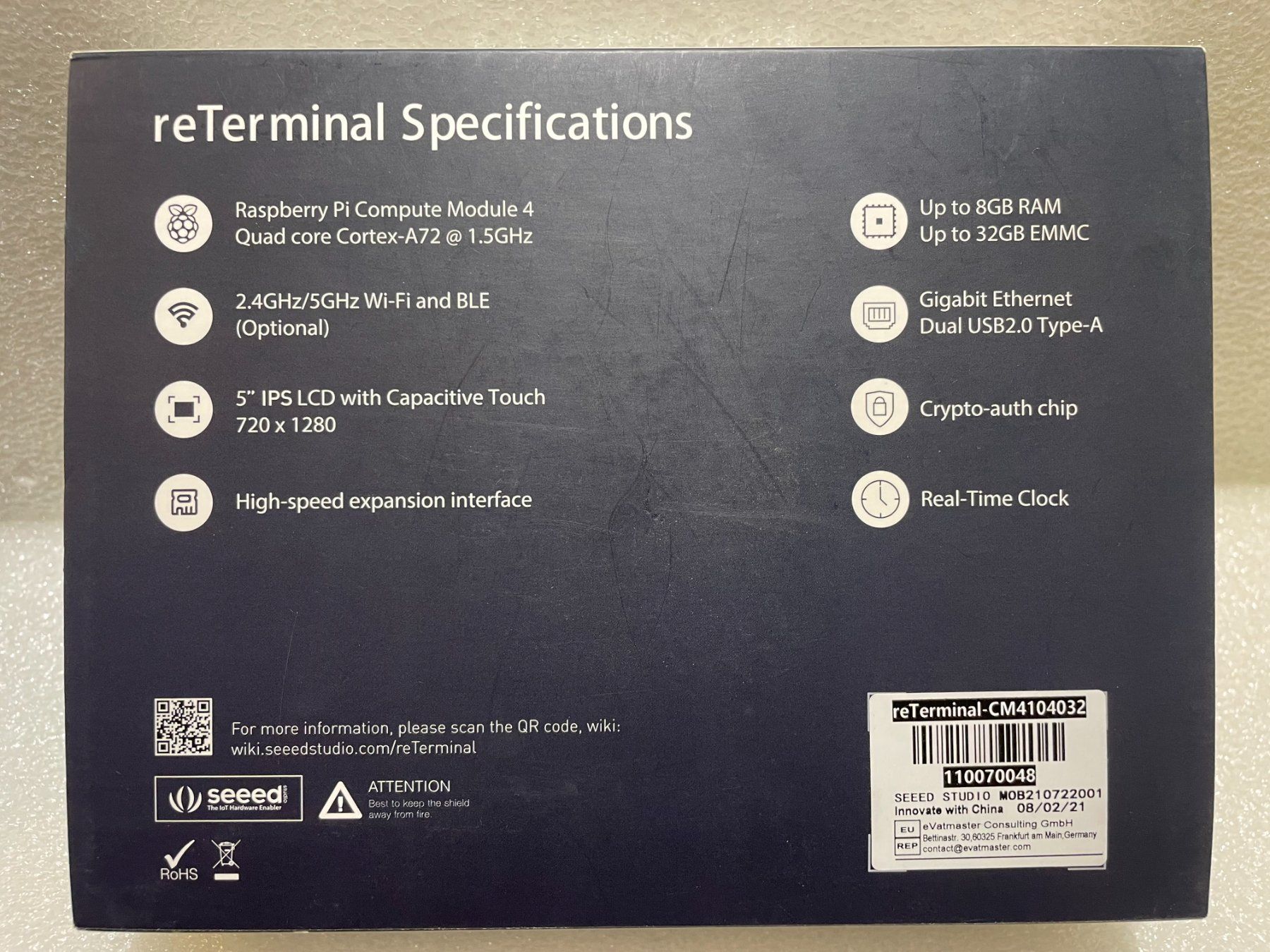Raspberry Pi PCs: Raspberry Pi Computer-Modul 4 Speed Studio reTerminal – Gebraucht aus Jonen von  7