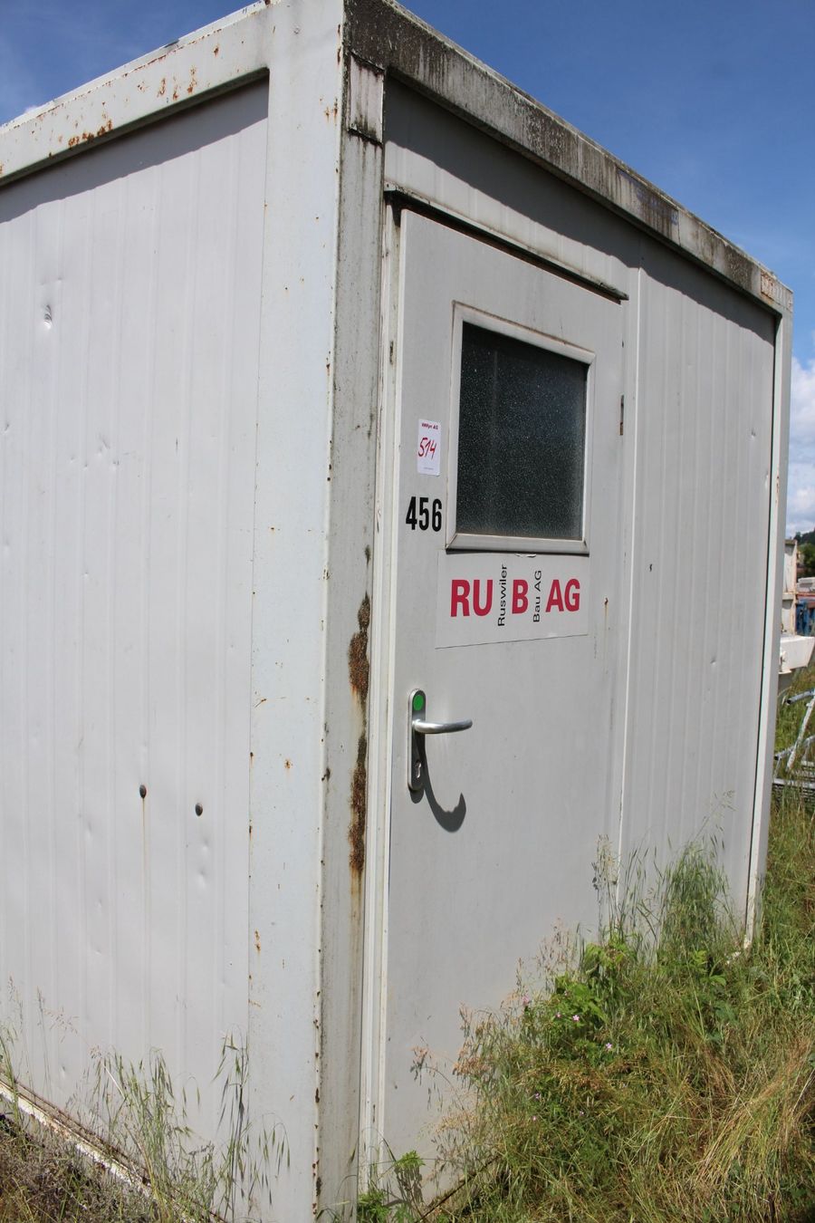 Contenitori edile: WC Container (Lot 514) 6017 Ruswil – Usato da Bäriswil venduto da WWYN-AUKTIONEN 3