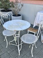 Metalltisch Gartentisch rund Blechtisch
