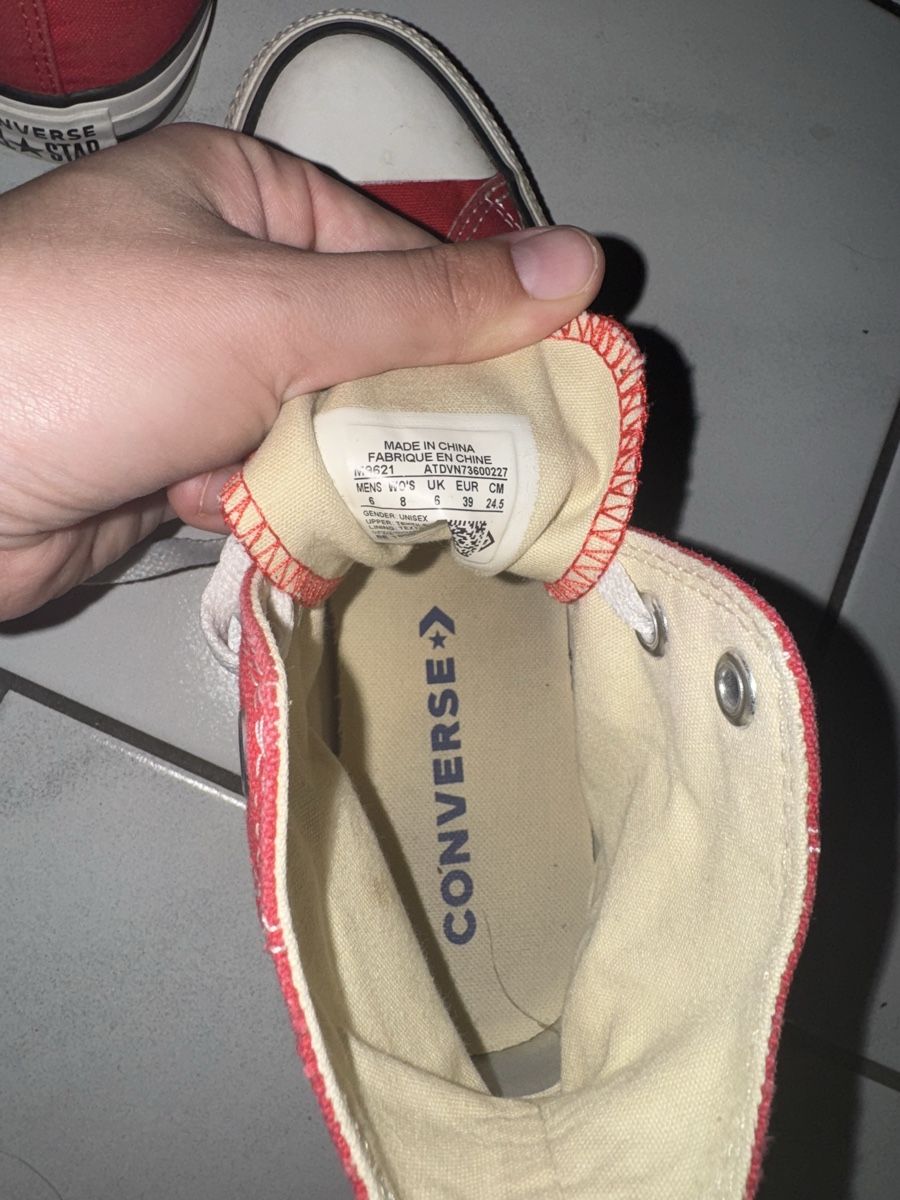 Converse Scarpe da uomo: Rote Converse All Stars Chucks Gr. 39 – Usato da Wil ZH venduto da spuehler1410 3