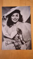 Paulette Goddard, Original Autogramm auf Foto in s/w