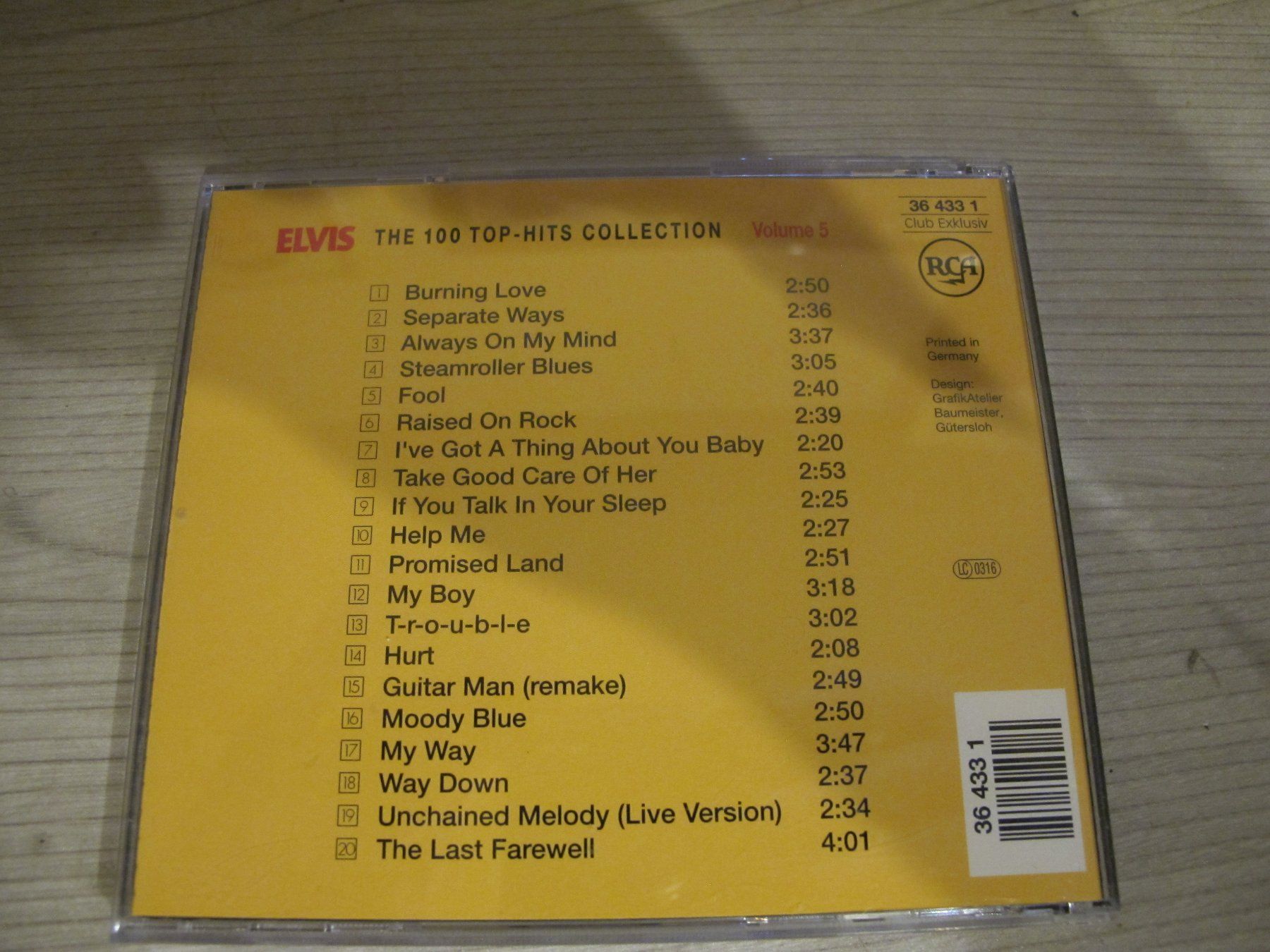 CD: Elvis Presley CD 5 Stück Siehe Bilder Legende – Usato da Altnau venduto da LinaAuktion 6