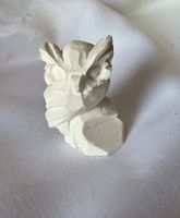 Eule Figur aus Stein geschnitzt siehe Foto