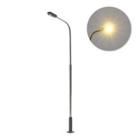 10 Stk. LED-Strassenlaternen (7 cm, warmweiss) + Widerstände