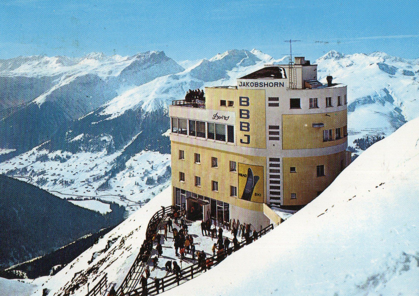 Cartes postales: Davos - Ausblick vom Jakobshorn – D'occasion à Melano par pisonsdro