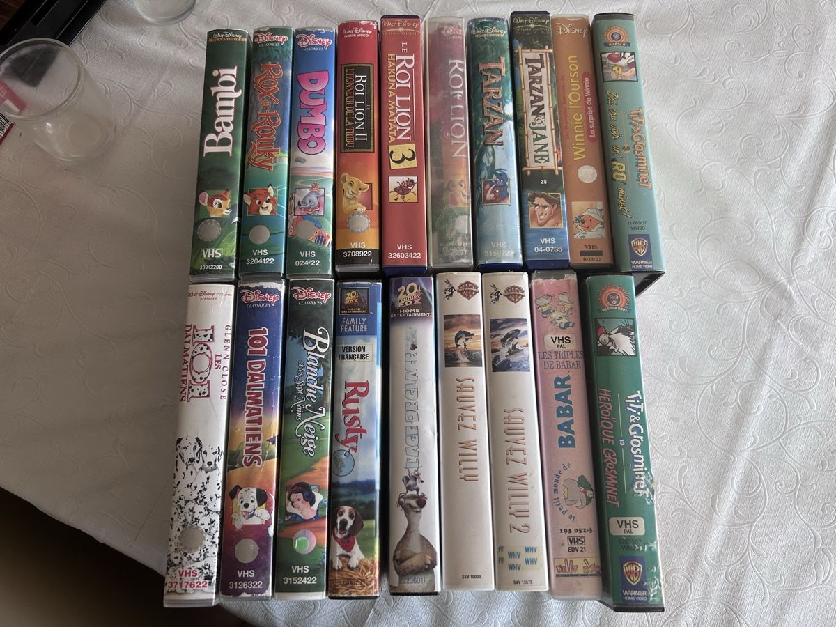 Tutti i VHS: Lot de cassettes vidéo VHS – Usato da Reconvilier venduto da 96Chantal96