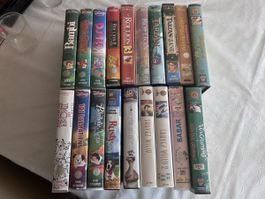 Lot de cassettes vidéo VHS