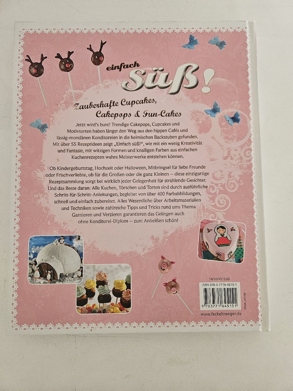 Bücher: Backbuch: Einfach süss! Zauberhafte Cupcakes & Fun-Cakes – Gebraucht aus Cham von Fischli84 1