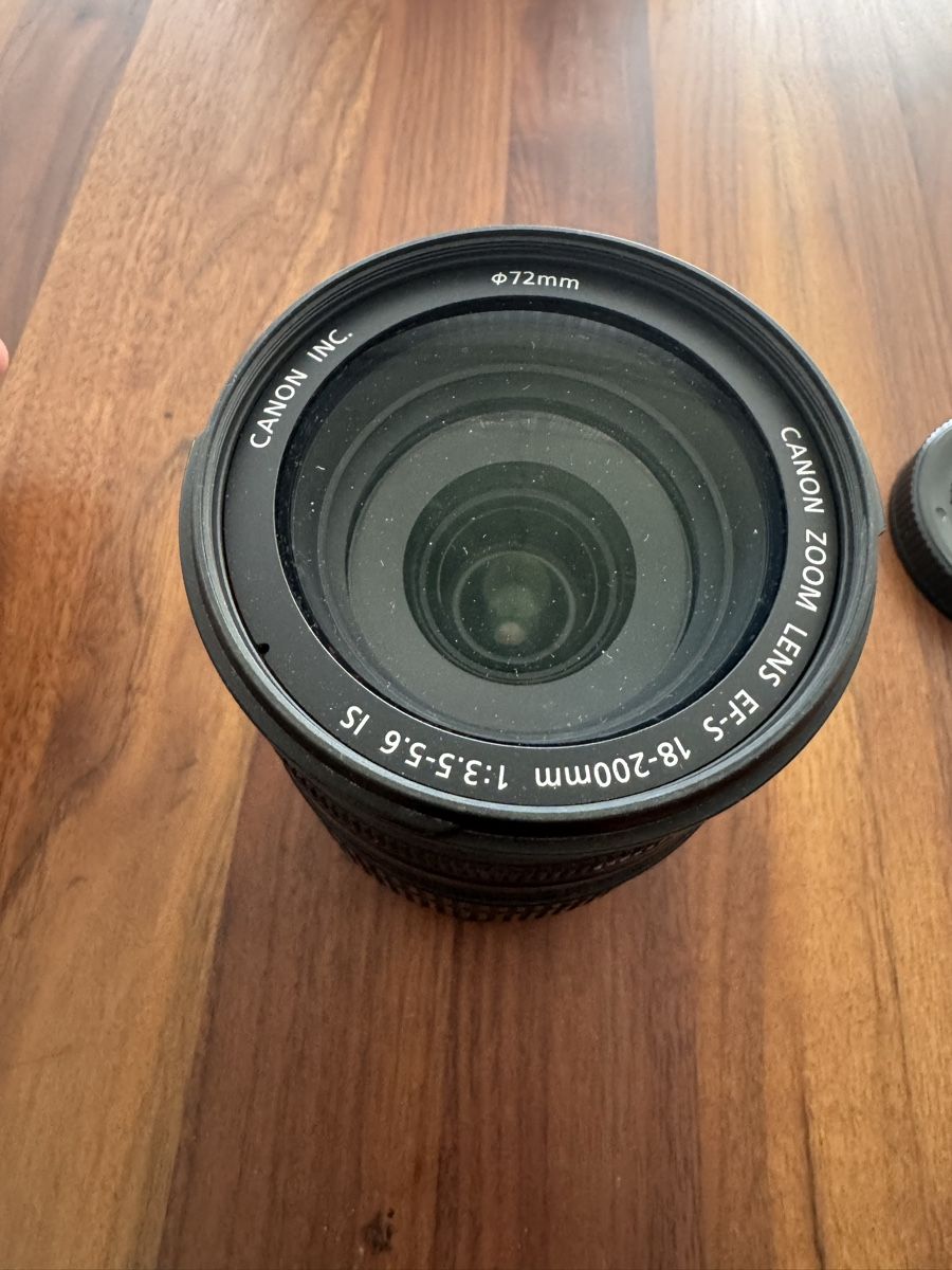 Canon Obiettivi: Canon EF-S 18-200mm Objektiv Zoom  – Usato da Sursee venduto da TeamBully 4