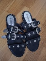 Sandalen Damen Grösse 39 schwarz von Secondo Bella