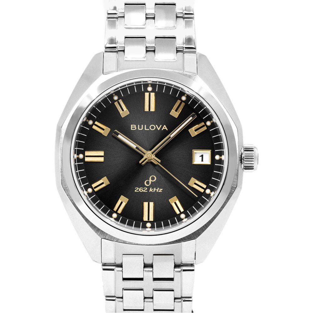 Bulova Orologi: Bulova Men's 96B415 Jet Star Quartz – Nuovo e nell'imballaggio originale da Schindellegi venduto da harveystore 1