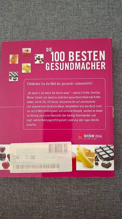Libri: Die 100 besten Gesundmacher – Nuovo (secondo la descrizione) da Aefligen venduto da helinae90 1