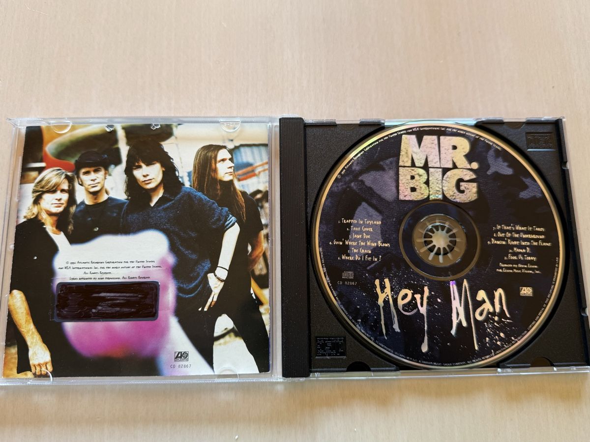 CDs: MR. BIG - Hey Man - CD - Kult! – Gebraucht aus Oberried Brienz von Chyara 2