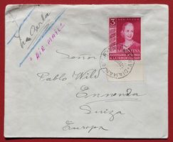 ARGENTINIEN DIAMANTE EVA EVITA PERON ENNENDA GLARUS 1954
