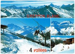 Verbier - 4 Bild AK 4 Vallées