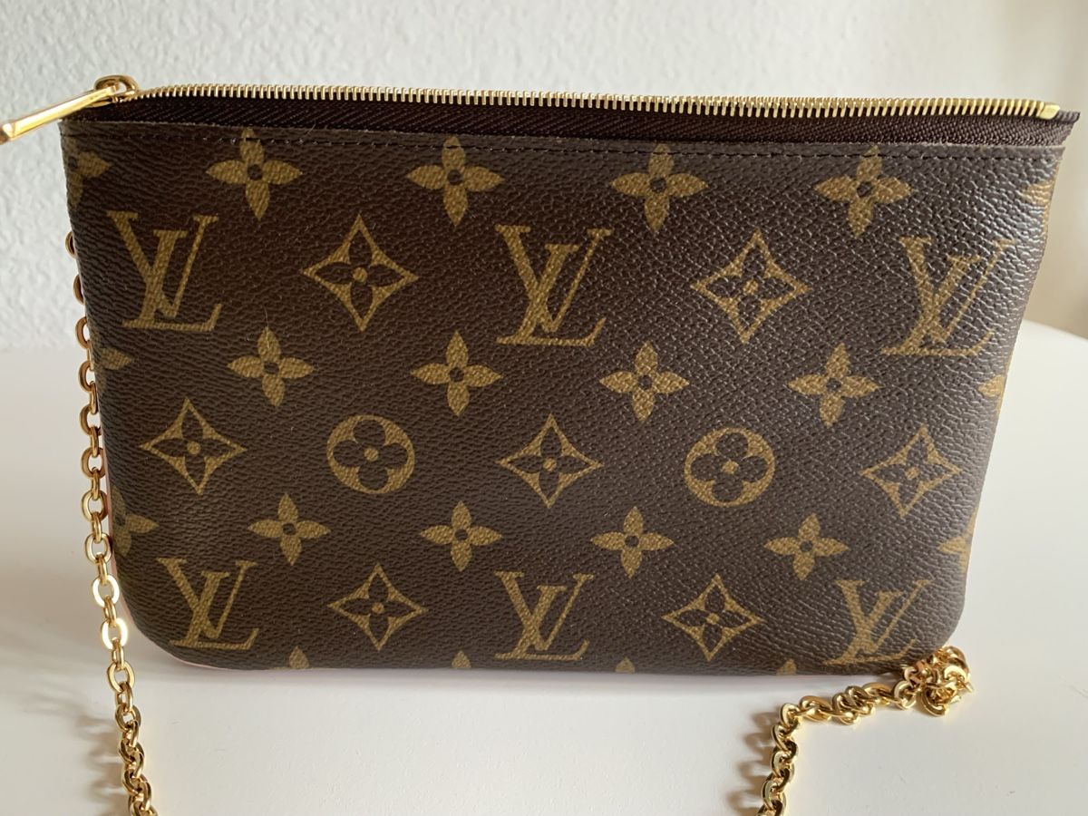 Louis Vuitton Borse: Louis Vuitton double zip pochette Monogram 2023 Limited Ed. – Nuovo (secondo la descrizione) da Zürich venduto da liviani_blue 4