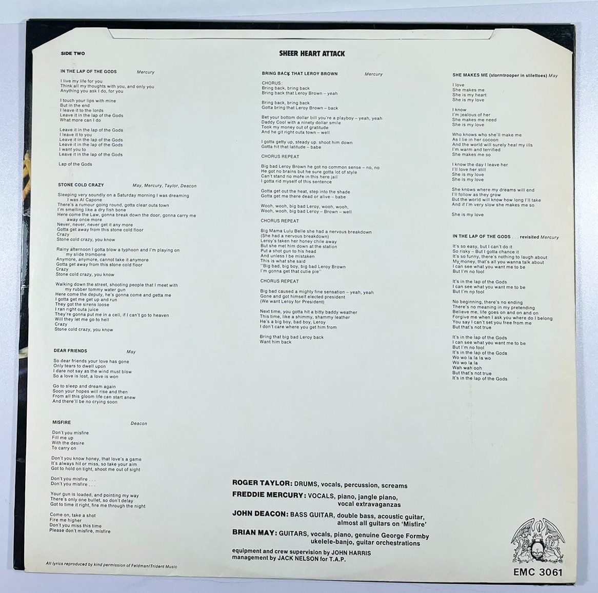 Dischi in vinile: LP: QUEEN - Sheer Heart Attack – Nuovo (secondo la descrizione) da Frenkendorf venduto da Yard-Sale-2000 4