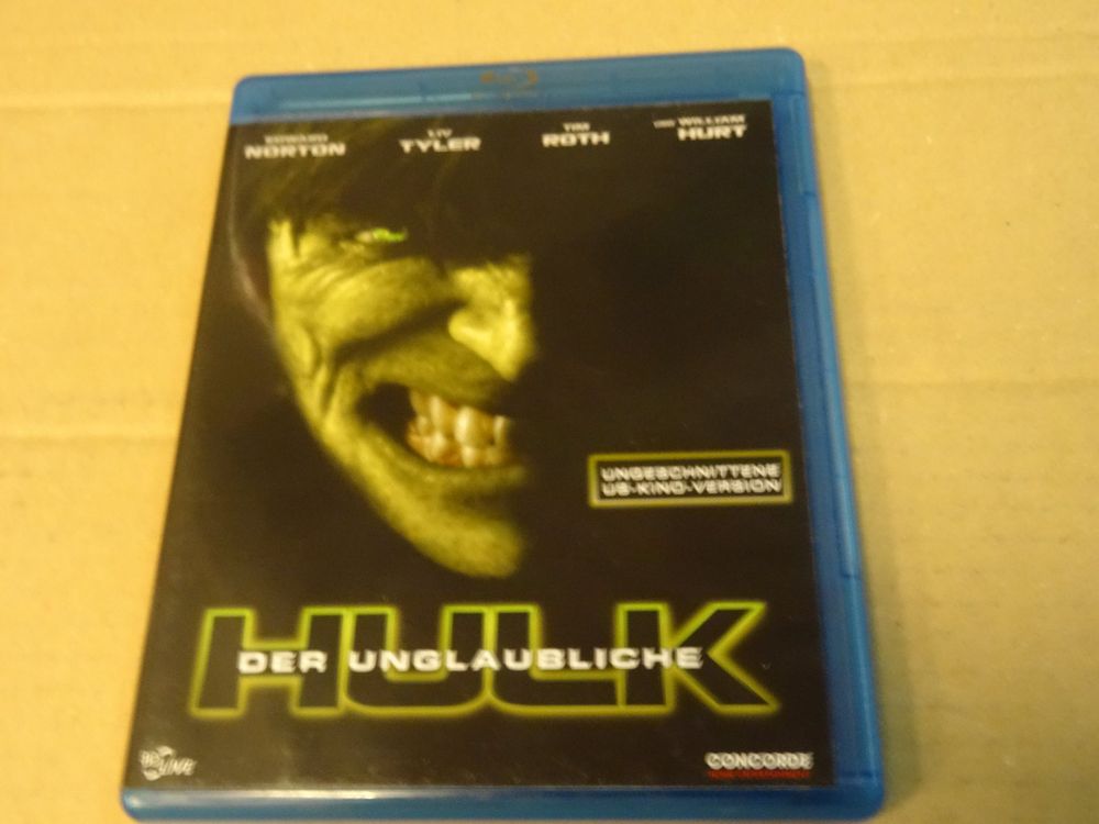 Der Unglaubliche Hulk BLURAY Kaufen auf Ricardo