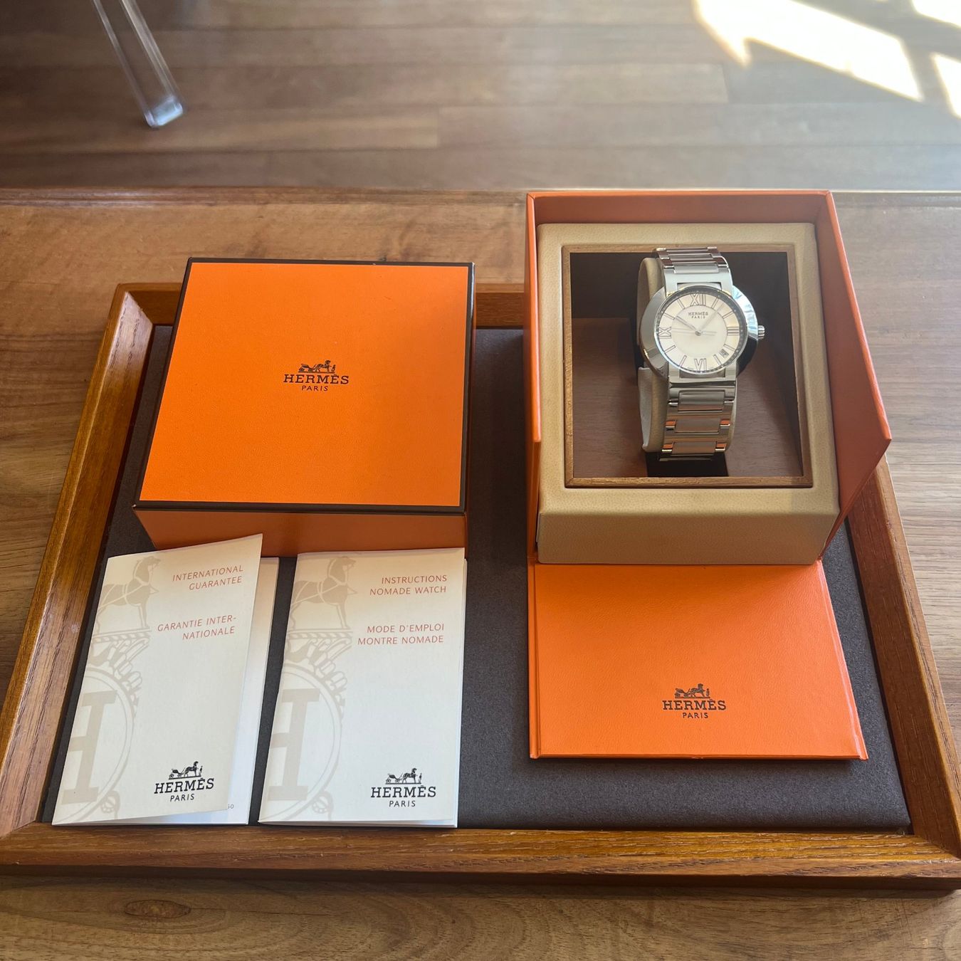 Hermès Orologi: Hermès Nomade Full Set N01.710 – Usato da Carouge GE venduto da Watchaser 9