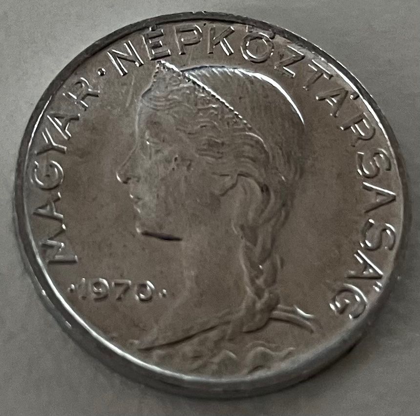 Tutti le monete: Ungarn 5 Filler 1970 – Usato da Algetshausen venduto da Carrhard 1