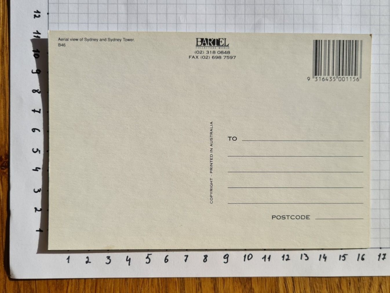 Cartoline postali: Sydney and Sydney Tower, Australien, Ansichtskarte – Nuovo (secondo la descrizione) da Winkel venduto da Heuresis 1