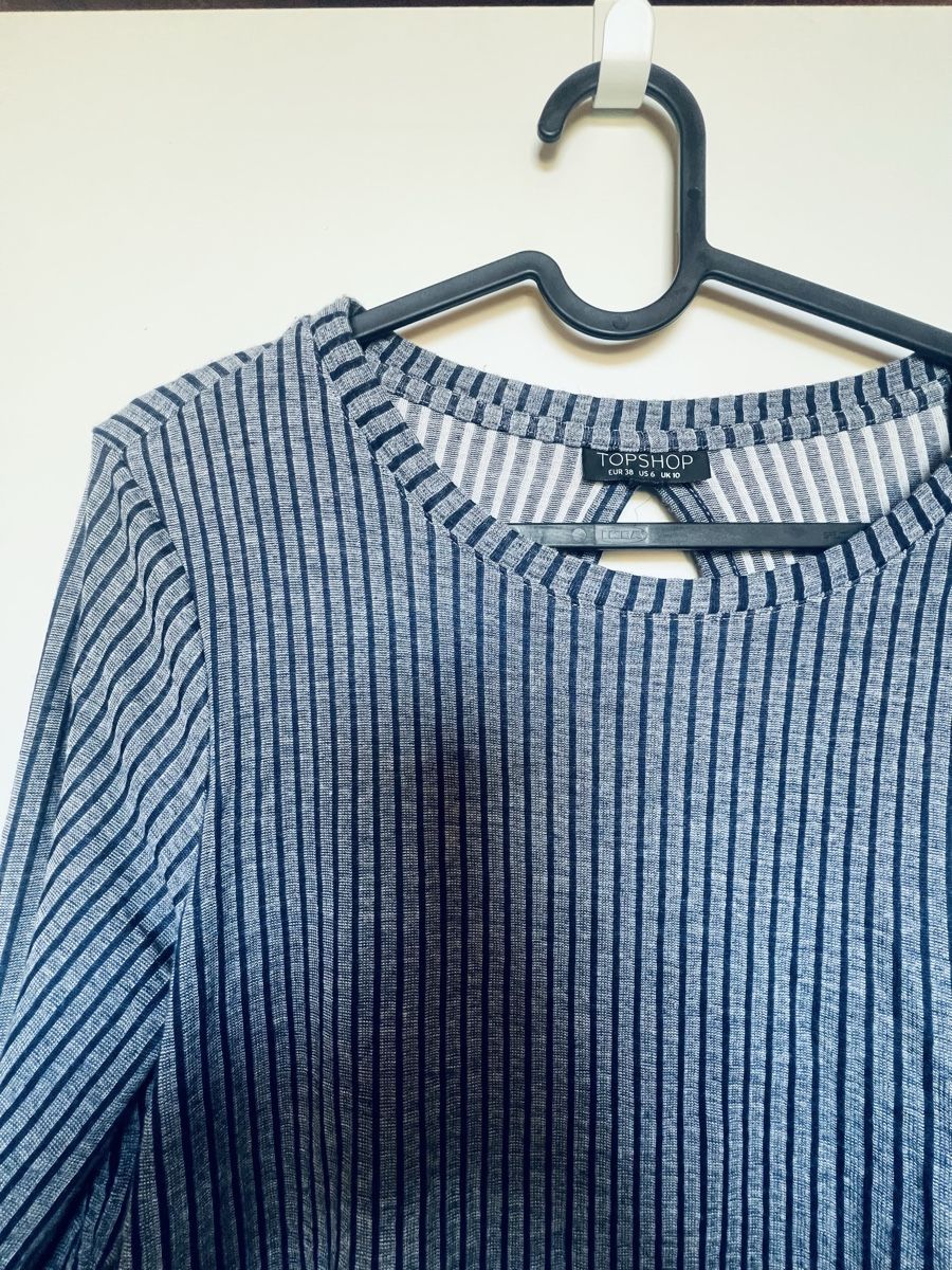 Topshop Vestiti: Robe Topshop rayée dos nu, taille 38 – Usato da Fribourg venduto da alex_afs 4