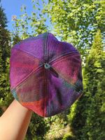 Bunte Mütze / Berets mit Schottenmuster