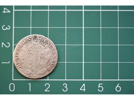 silber kantonsmünze genf 21 sols 1721
