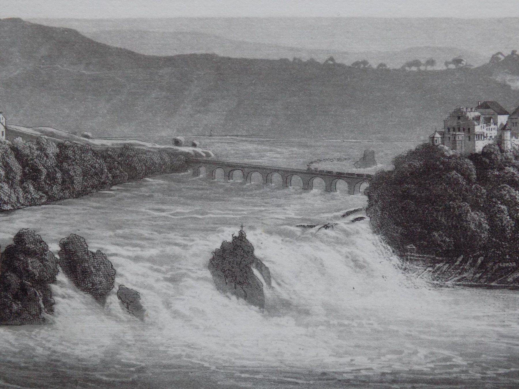 Stiche: Rheinfall Aquatinta – Gebraucht aus Risch von Rischli15 5