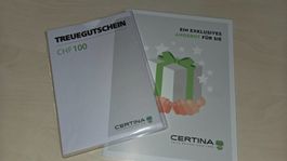 Certina Treuegutschein CHF 100 neu