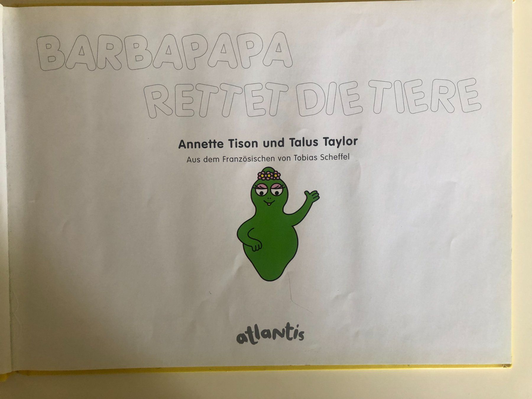Libri: Barbapapa rettet die Tiere – Usato da Bassersdorf venduto da sammelfloh 2