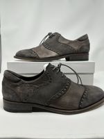 Magnanni Leder Halbschuhe Gr 43 Grau Braun