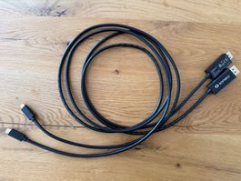 2x Sonero USB-C auf DisplayPort Kabel 1.5m 4K (X-UCC020-015)