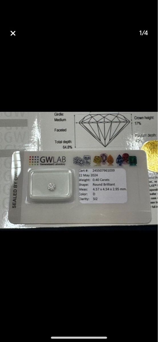 Edelsteine: Diamant – Gebraucht aus Denges von tin_2fxr