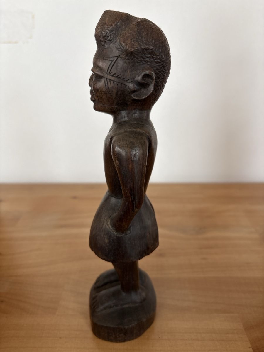 Figuren: Holz Figur afrikanisch / aus Afrika – Gebraucht aus Rümlang von BoutiqueMonique16 3