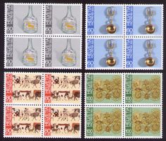 1993_B239-242_PRO PATRIA_Volkskunst ll_VIERERBLOCKS ! **