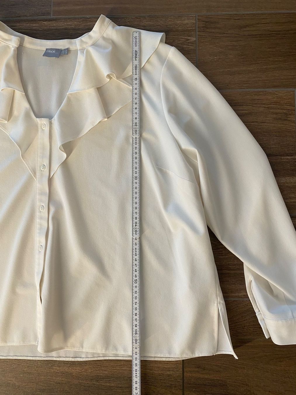 Asos Camicette: Asos Bluse langarm cremeweiss Gr. 52 – Usato da Pratteln venduto da a23_j2gs 9