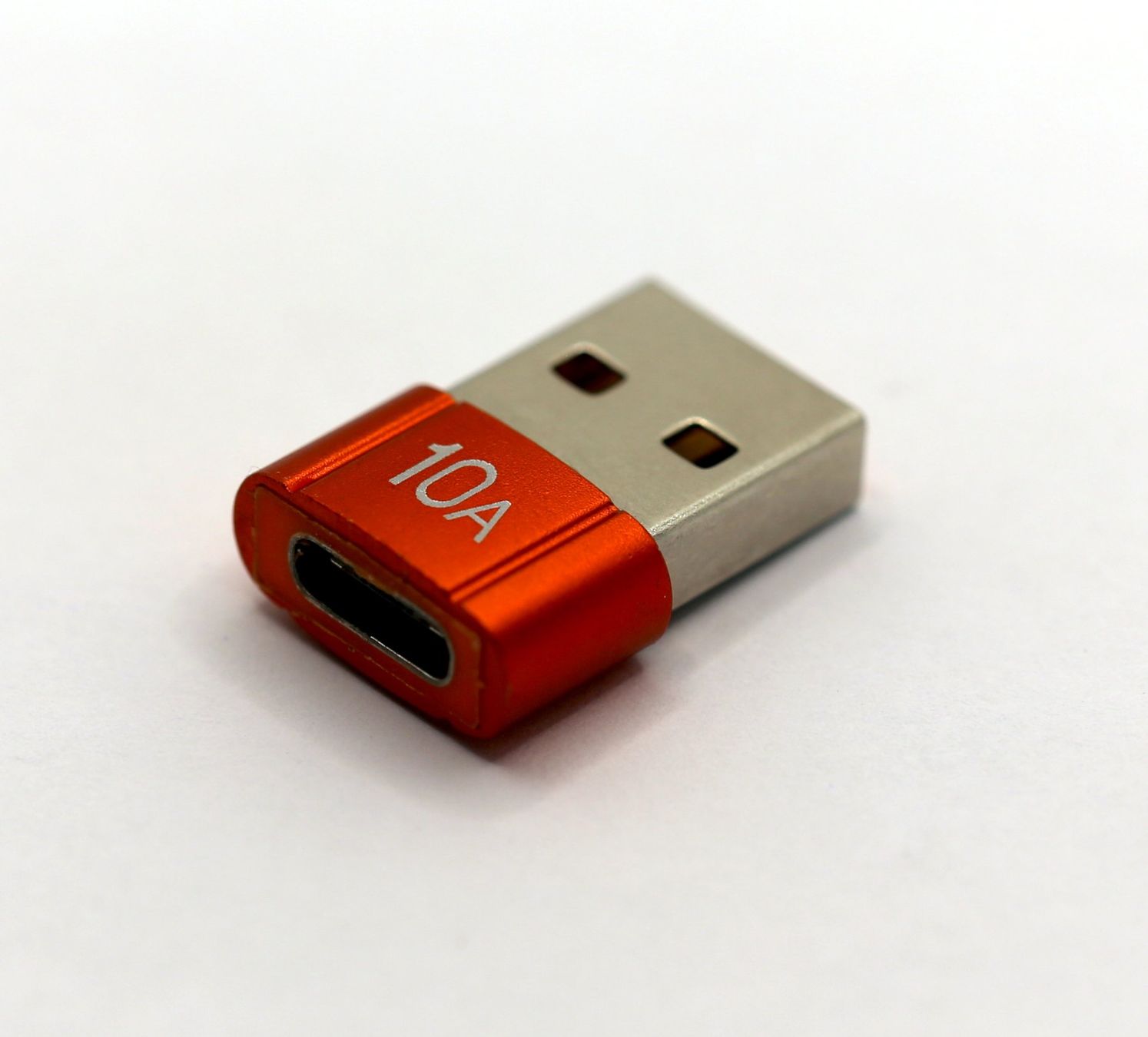 Unità & Adattatore: USB-C Adapter 10A, superschnell, Neuware, Orange – Nuovo e nell'imballaggio originale da Gampelen venduto da schlosz_alexander