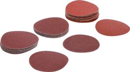 Schleifblatt für Exzenterschleifer Ø75mm, K60-80-120, 30-tlg
