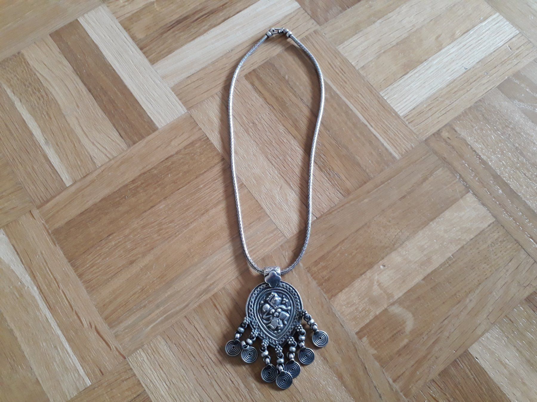 Catenine: Silber Snake Kette aus Indien – Usato da Zürich venduto da Gillheri 2