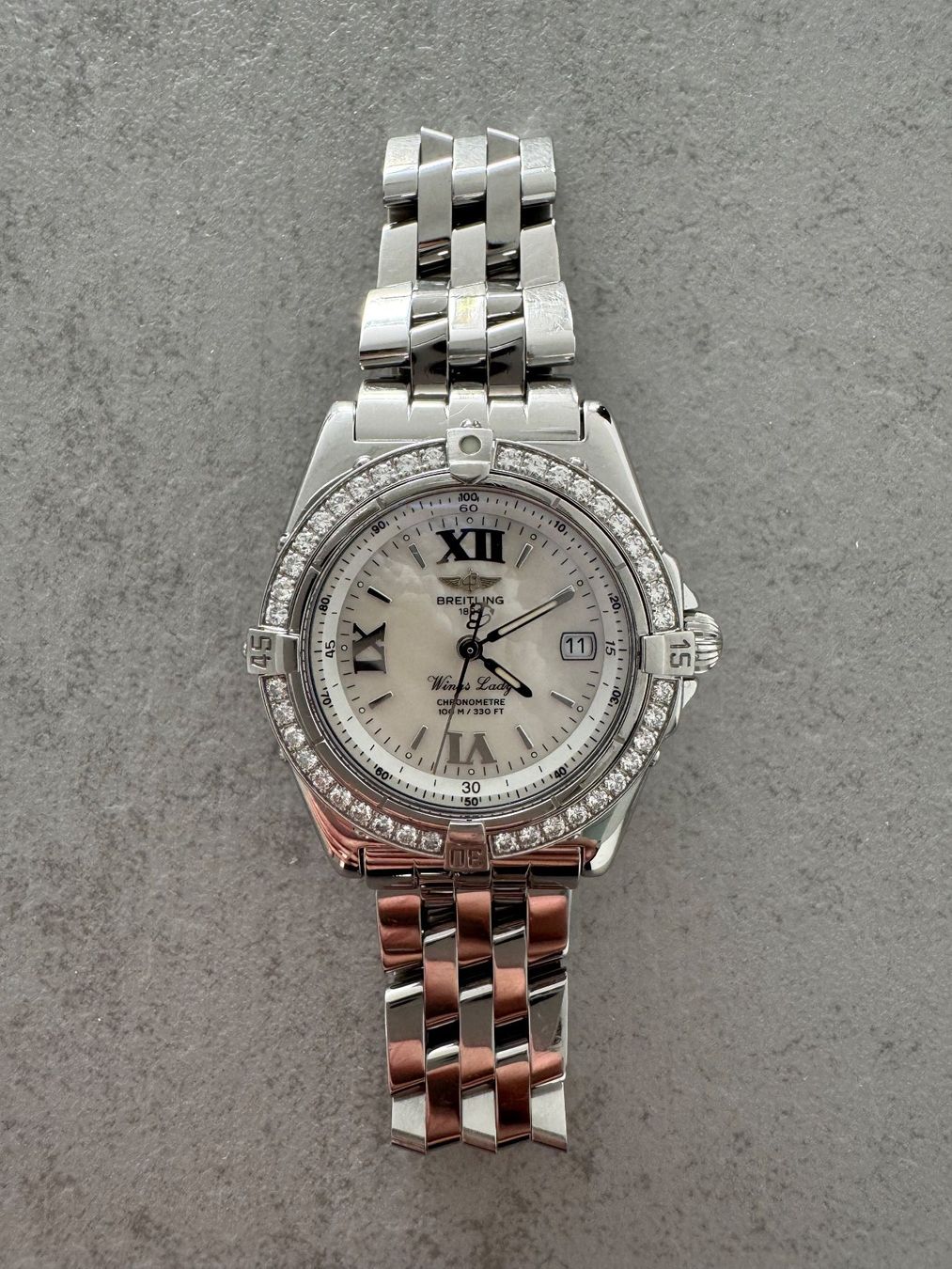 Breitling Uhren: Breitling Wings A67350 – Gebraucht aus Chur von Massarina