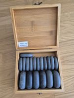 Hot Stone Massage Set mit 18 Basalsteinen