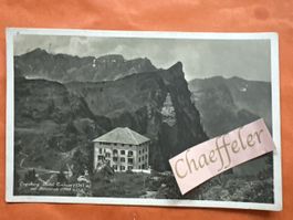1929  Engelberg Hotel Trübsee mit Bizistock
