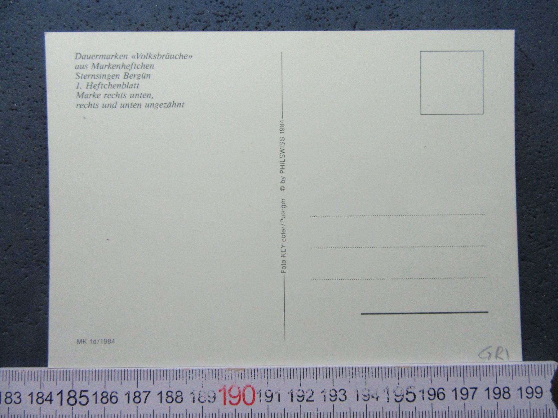 Cartoline postali: BERGÜN STERNSINGEN SCHULKLASSE GR AK FDC – Usato da Ettingen venduto da Hausi4711 1