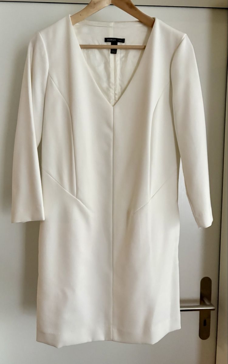 Mango Vestiti: Mango white dress size M-NEW – Nuovo (secondo la descrizione) da Zürich venduto da ron_t88f