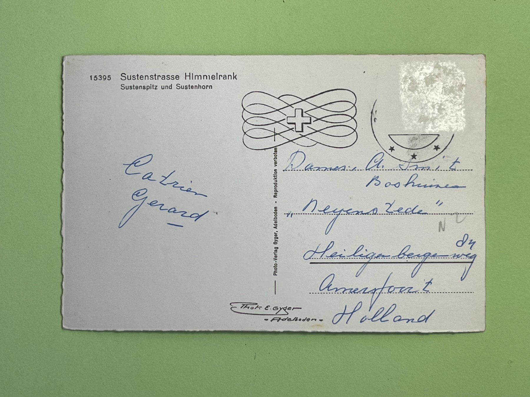 Cartoline postali: Sustenstrasse - Himmelrank - Oldtimer – Usato da Steg VS venduto da danwer74 1