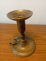 Antiker Kerzenständer aus Messing - Vintage Deko!